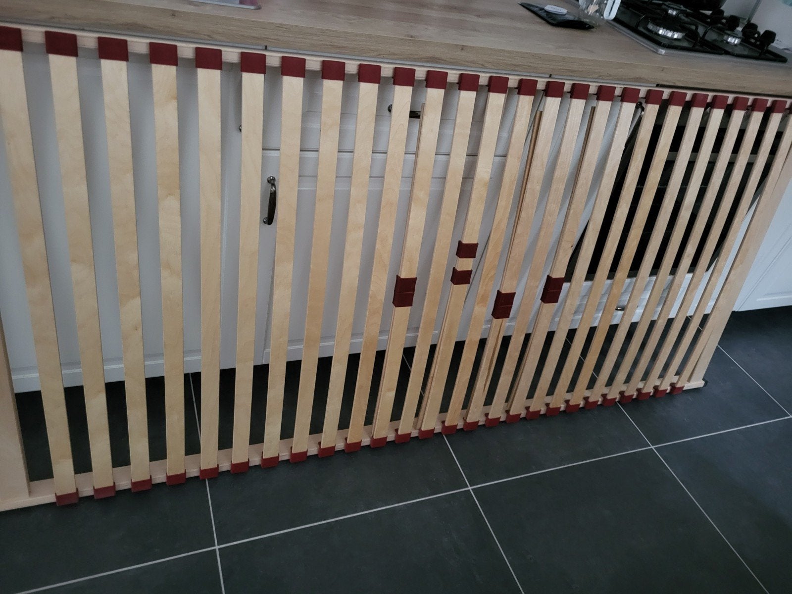 Viola llattenbodem 90x200cm met hardheidsinstelling, Ophalen, Eenpersoons, 90 cm