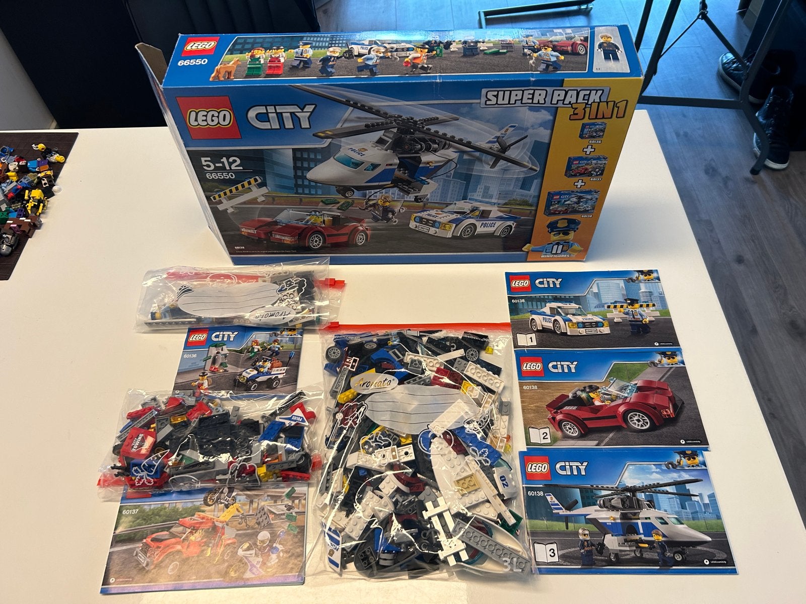 Lego City Super Pack 3 in 1 - 66550, Ophalen, Lego, Compleet, Complete set