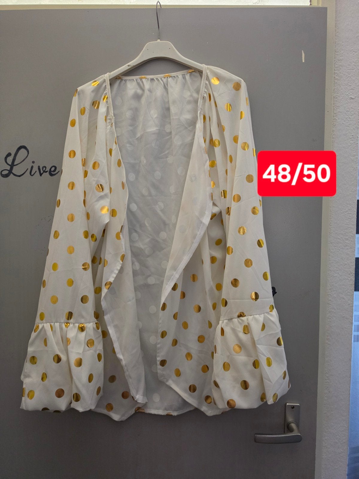 blousse 48%50, Kleding | Dames, Blouses en Tunieken, Ophalen of Verzenden, Zo goed als nieuw, Maat 46/48 (XL) of groter, Zwart