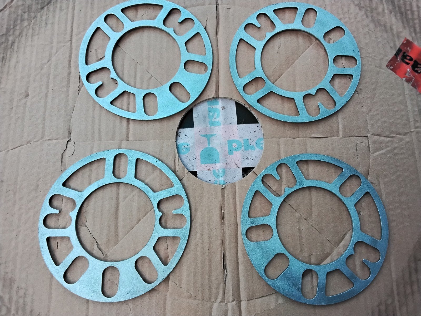 Set van 4 wiel spacers/adapters 3mm, Ophalen, Gebruikt, Universele onderdelen