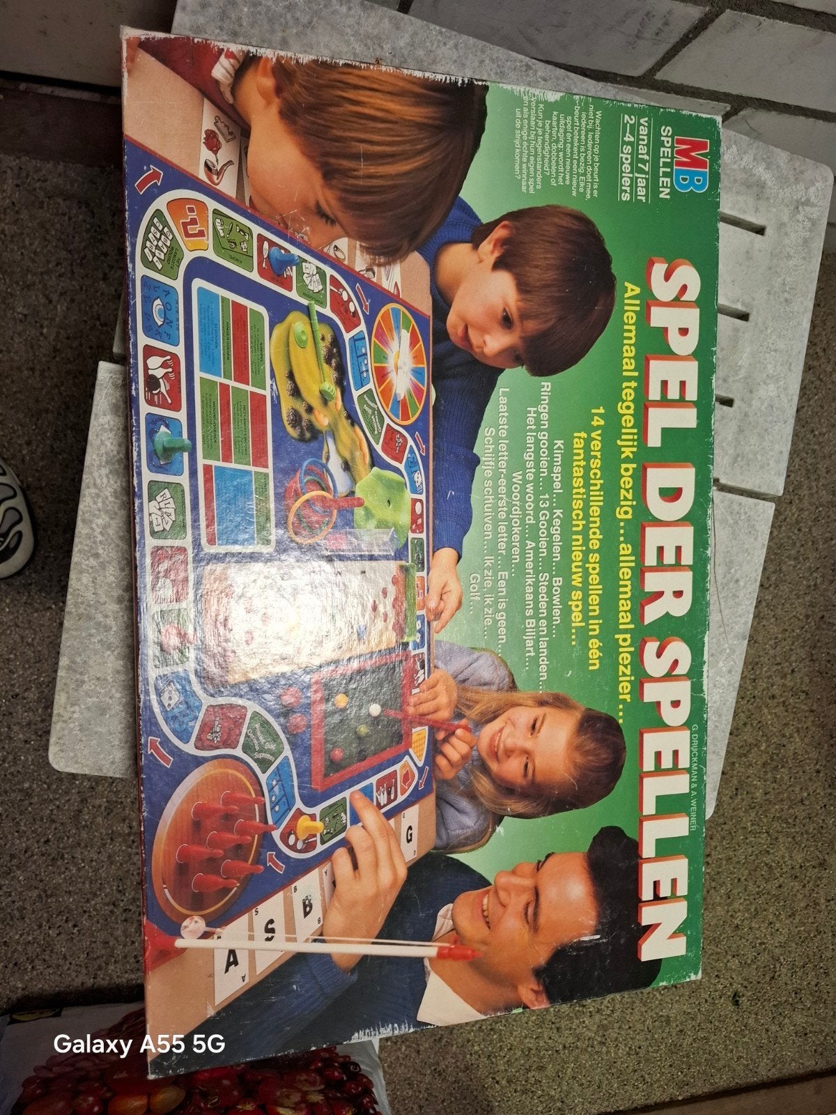 MB Spel der Spellen - Vintage Bordspel, Hobby en Vrije tijd, Gezelschapsspellen | Bordspellen, Onbekend, Ophalen of Verzenden