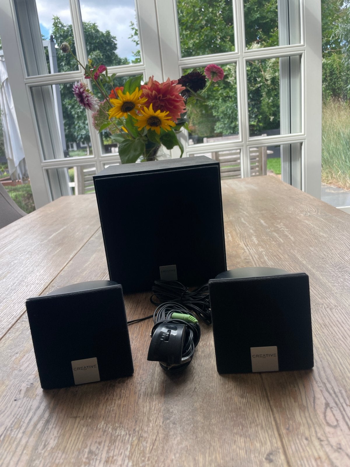 Creative Inspire 2.1 2400 Multimedia Speakerset, Computers en Software, Ophalen of Verzenden, Gebruikt, Audiokanaal 2.1