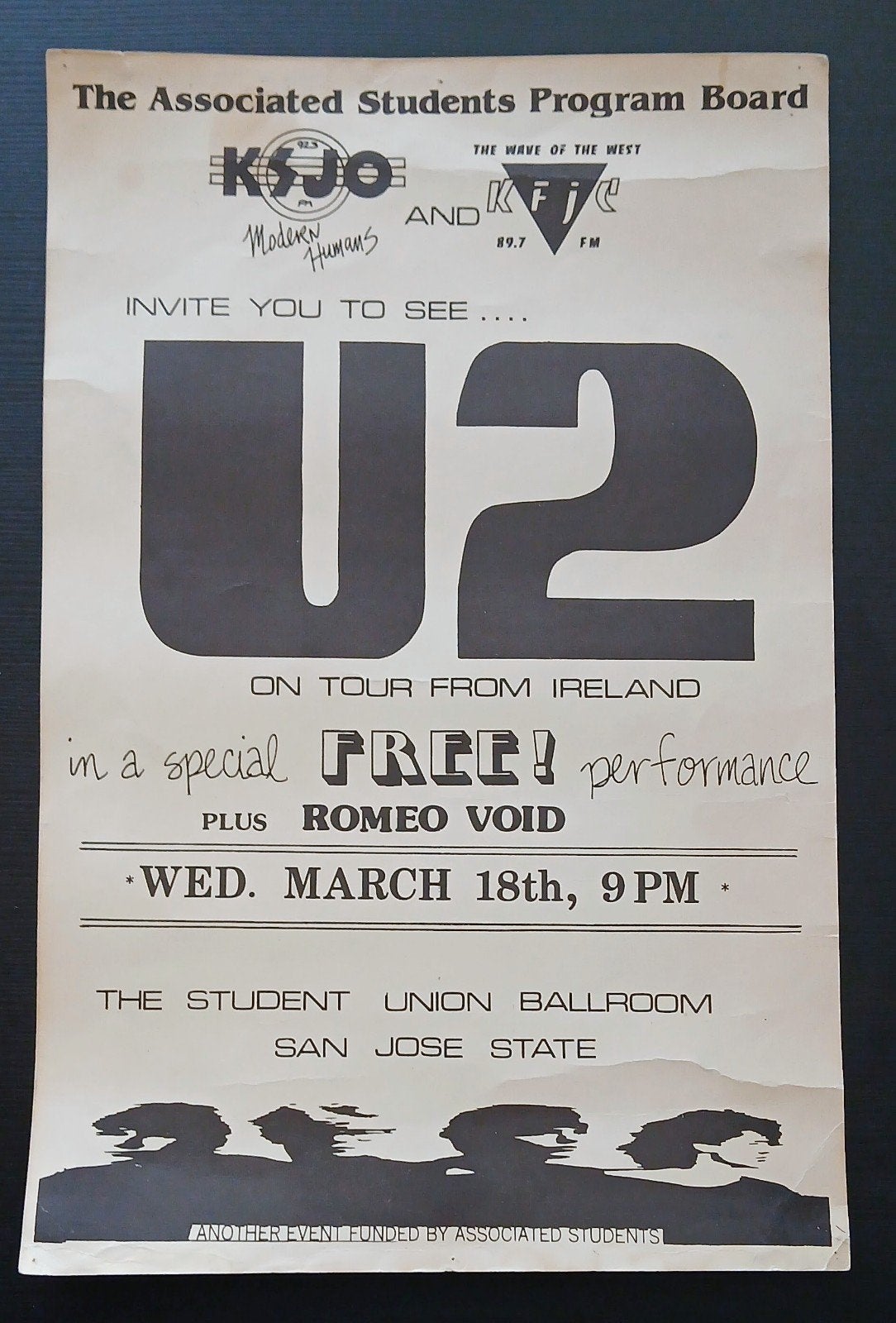 U2 ORIGINAL POSTER CONCERT
Boy Tour Leg 4, Gebruikt, Overige formaten, Ophalen of Verzenden, Poprock