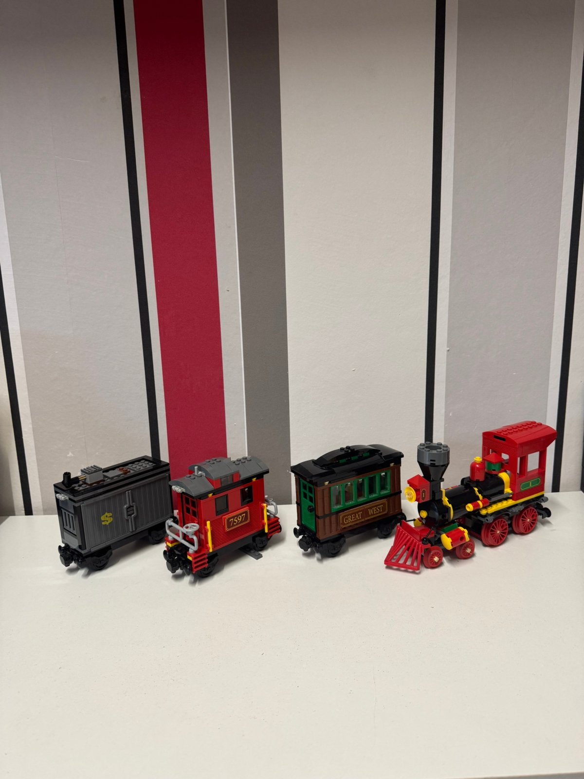LEGO toy story trein 7597, Kinderen en Baby's, Speelgoed | Duplo en Lego, Ophalen of Verzenden, Zo goed als nieuw
