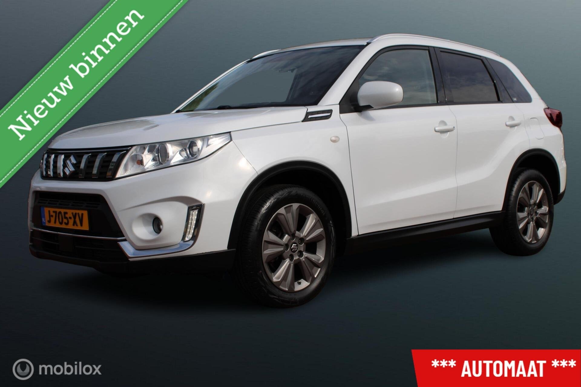 Suzuki Vitara 1.0 Boosterjet Select Automaat, Donker glas, N, Auto's, Stof, Gebruikt, 400 kg, Automatische klimaatregeling