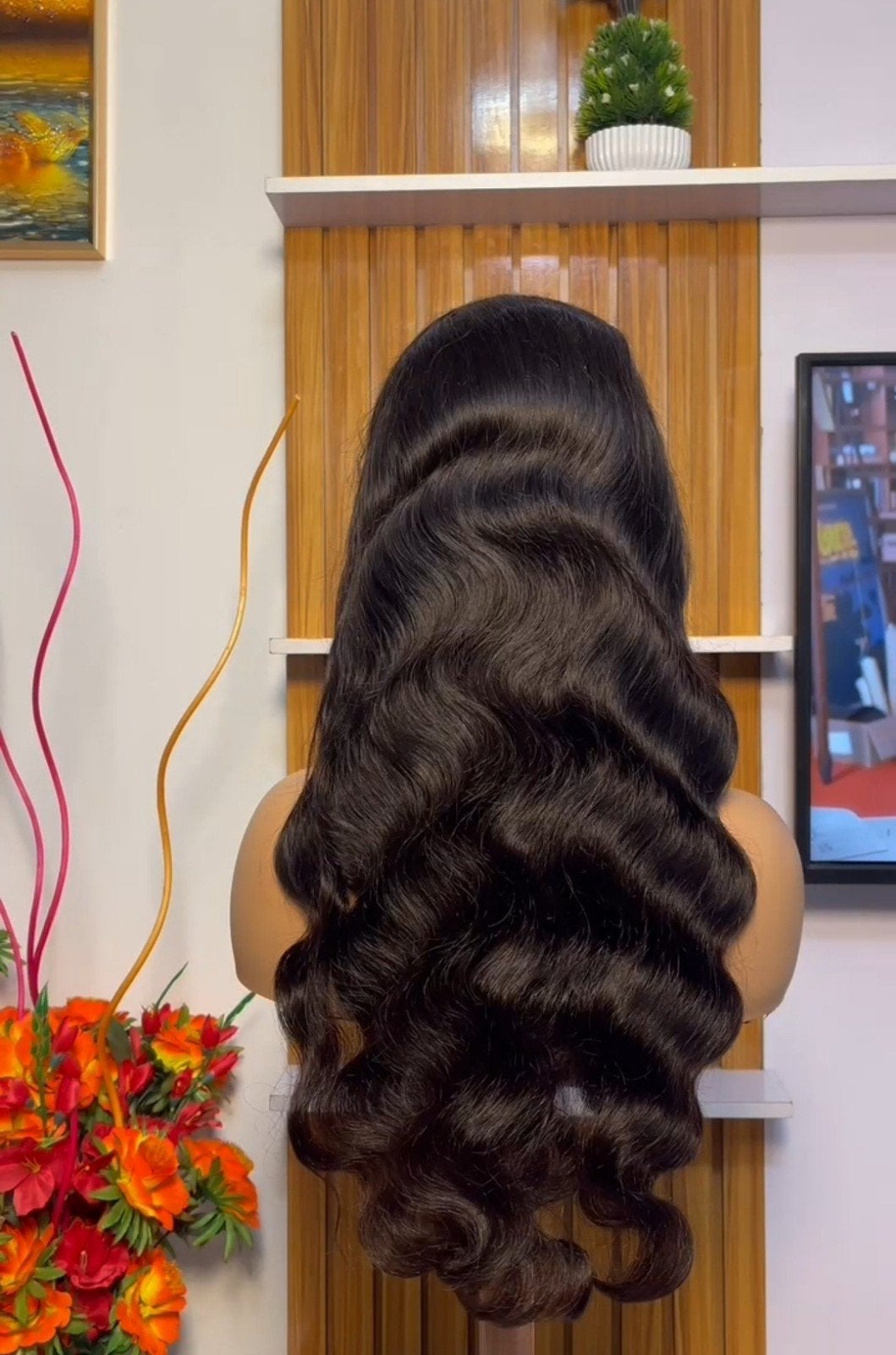 26 inch bodywave pruik/ wig 100% menselijke haar, Ophalen of Verzenden, Nieuw, Pruik of Haarverlenging