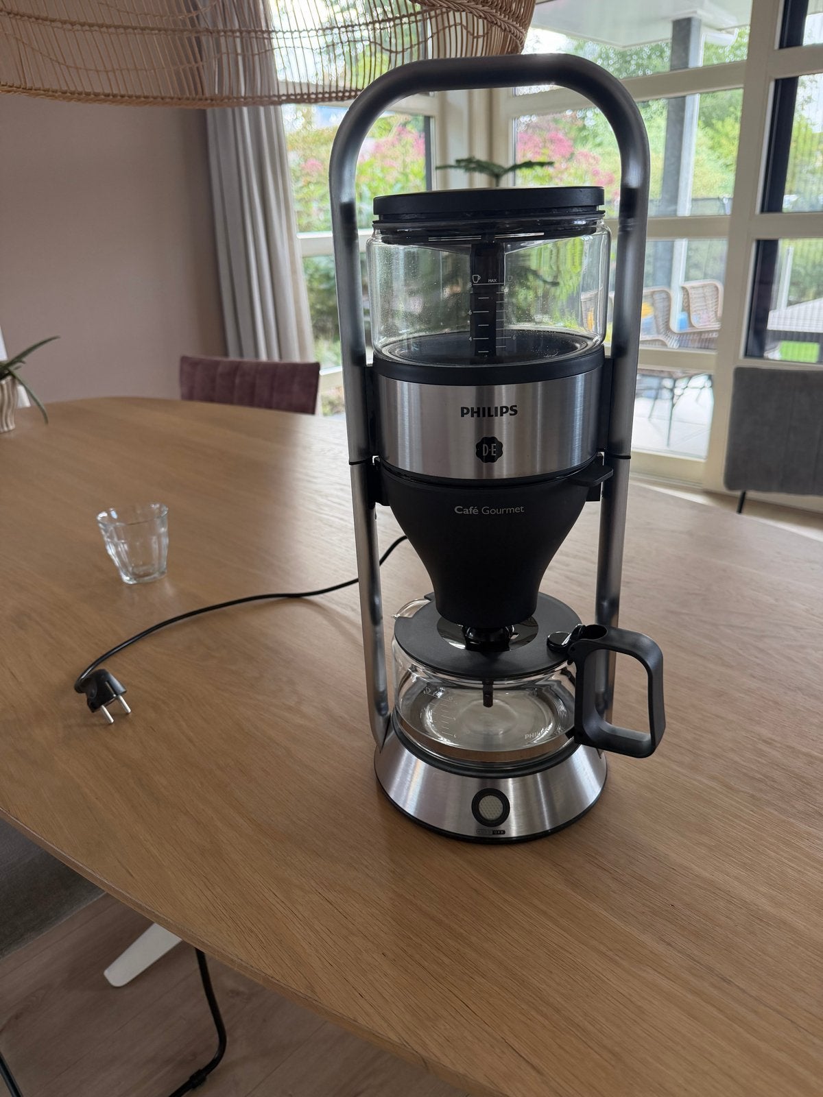 Philips Café Gourmet HD5414 Koffiezetapparaat, Witgoed en Apparatuur, Koffiezetapparaten, Afneembaar waterreservoir, Gebruikt