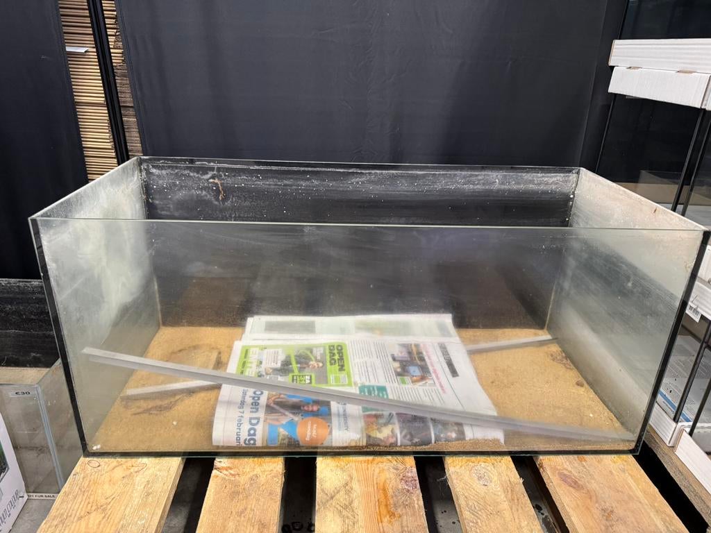 Volglas aquarium 80x35x35 incl afdek, Dieren en Toebehoren, Ophalen, Zo goed als nieuw, Leeg aquarium, Overige merken