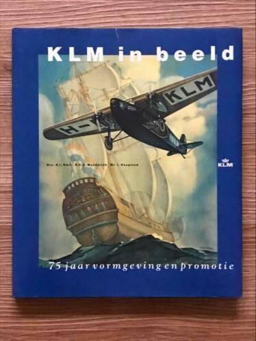 KLM in beeld - 75 jaar KLM - G.I. Smit, Ophalen of Verzenden, Zo goed als nieuw, G.I. Smit, Vliegtuig