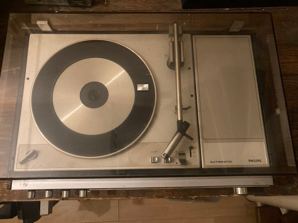 philips 22RH814 klassieke platenspeler, Ophalen, Gebruikt, Philips