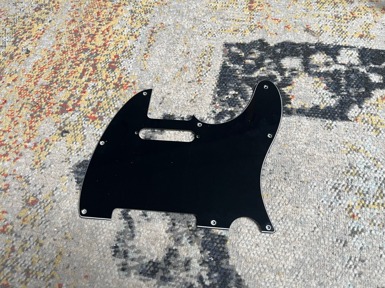 Squier Telecaster Slagplaat zwart, Ophalen of Verzenden, Zo goed als nieuw, Elektrische gitaar