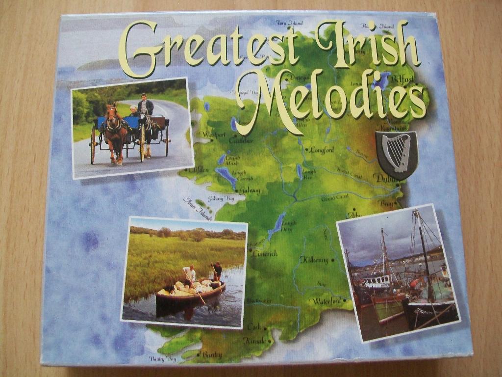 Greatest Irish Melodies 3 CD box panpipes ceili accordion, Ophalen of Verzenden, Zo goed als nieuw