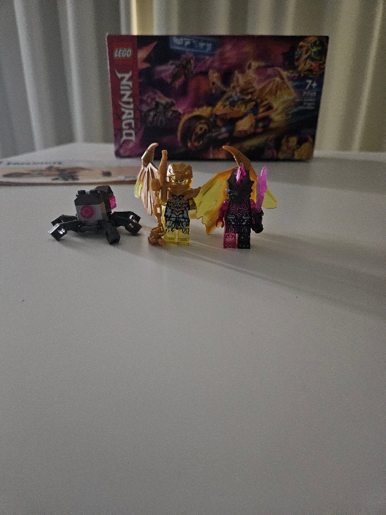 LEGO NINJAGO Jay's gouden drakenmotor - 71768, Compleet, Lego, Ophalen of Verzenden, Zo goed als nieuw