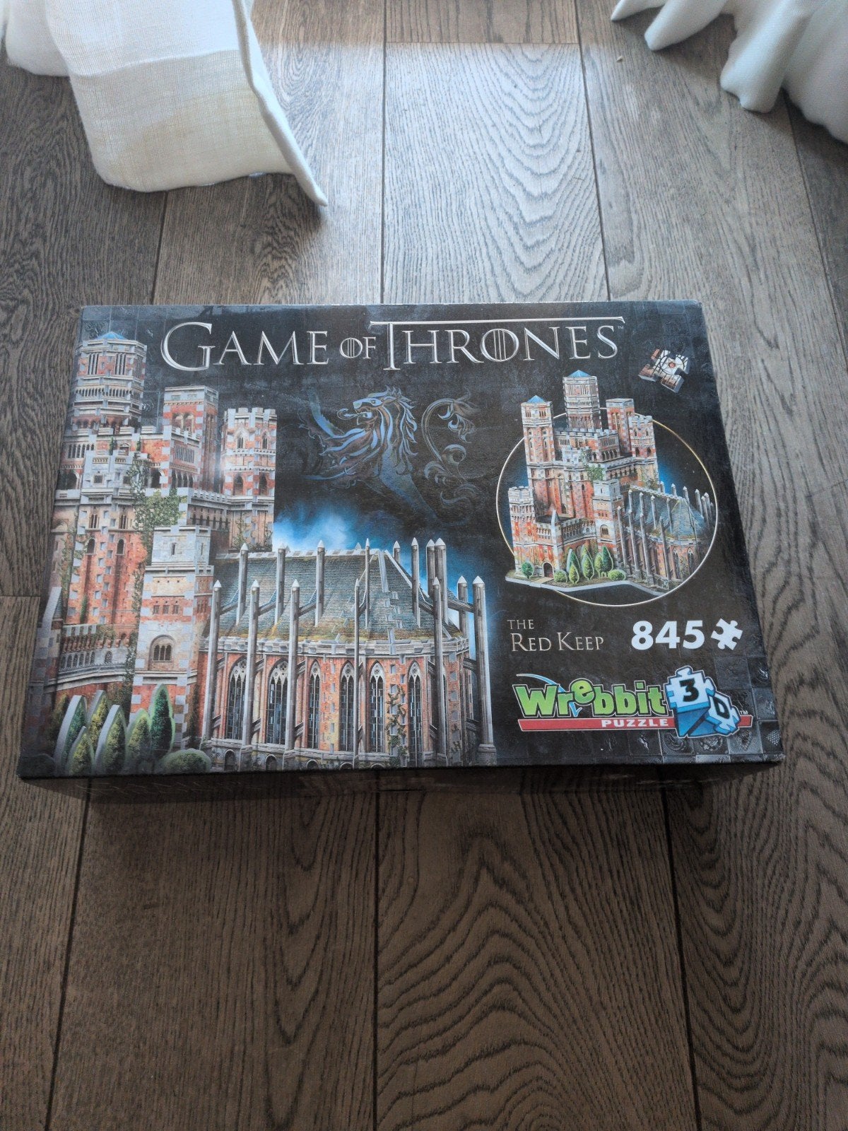 Game of Thrones 3D Puzzel - The Red Keep 845 stukjes, Ophalen of Verzenden, 500 t/m 1500 stukjes, Zo goed als nieuw, Rubik's of 3D-puzzel
