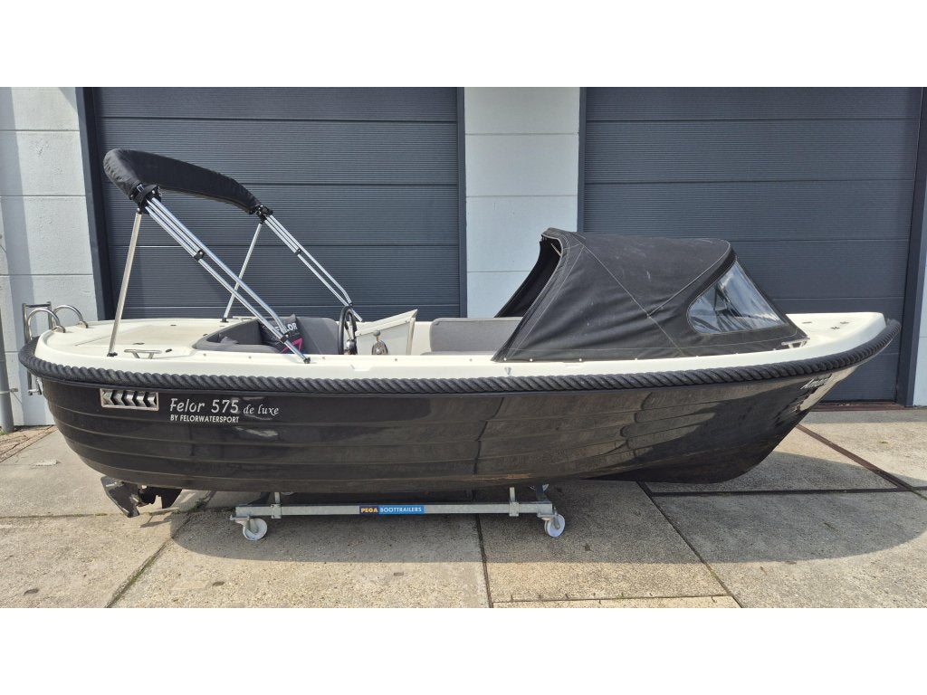 Felor 575 tender 15pk mercury|Buiskap|HPL|en meer BJ 2021, Niet ingevuld, 6 m, Niet ingevuld, Overige merken