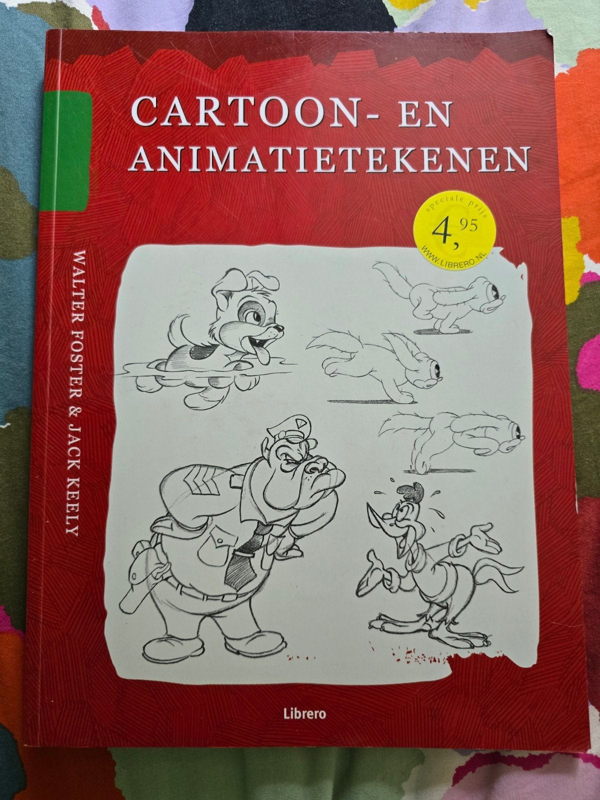 Cartoon- en Animatietekenen Boek - Leer Tekenen, Hobby en Vrije tijd, Tekenen, Ophalen of Verzenden, Zo goed als nieuw, Boek of Gids