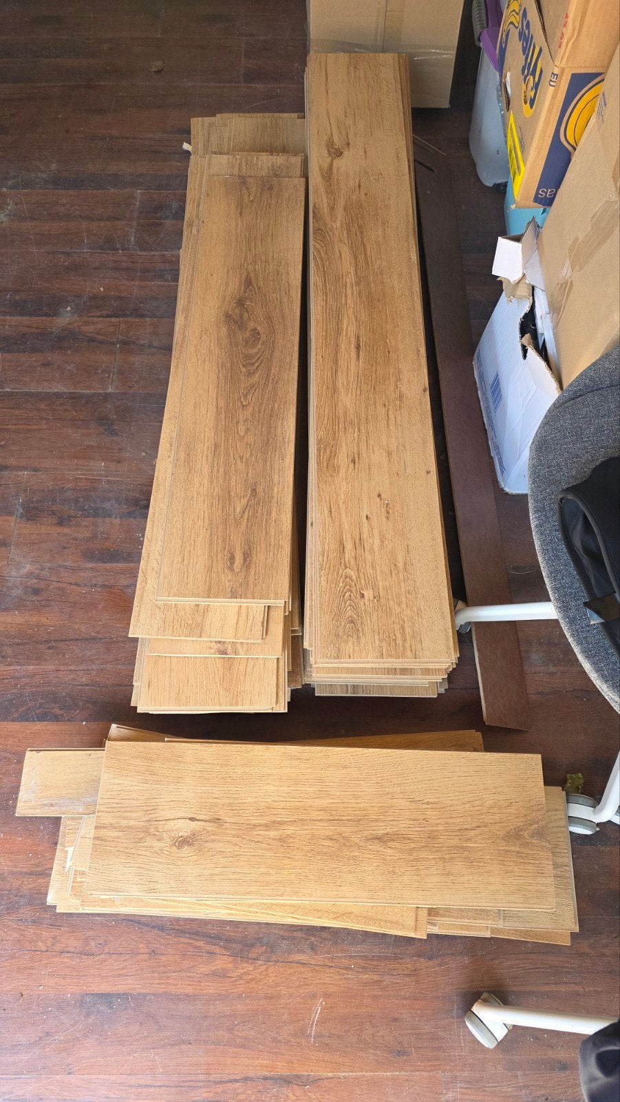 Gratis laminaat - diverse lengtes (138x20 cm), Ophalen, 50 tot 150 cm, 10 m² of meer, 10 tot 30 cm