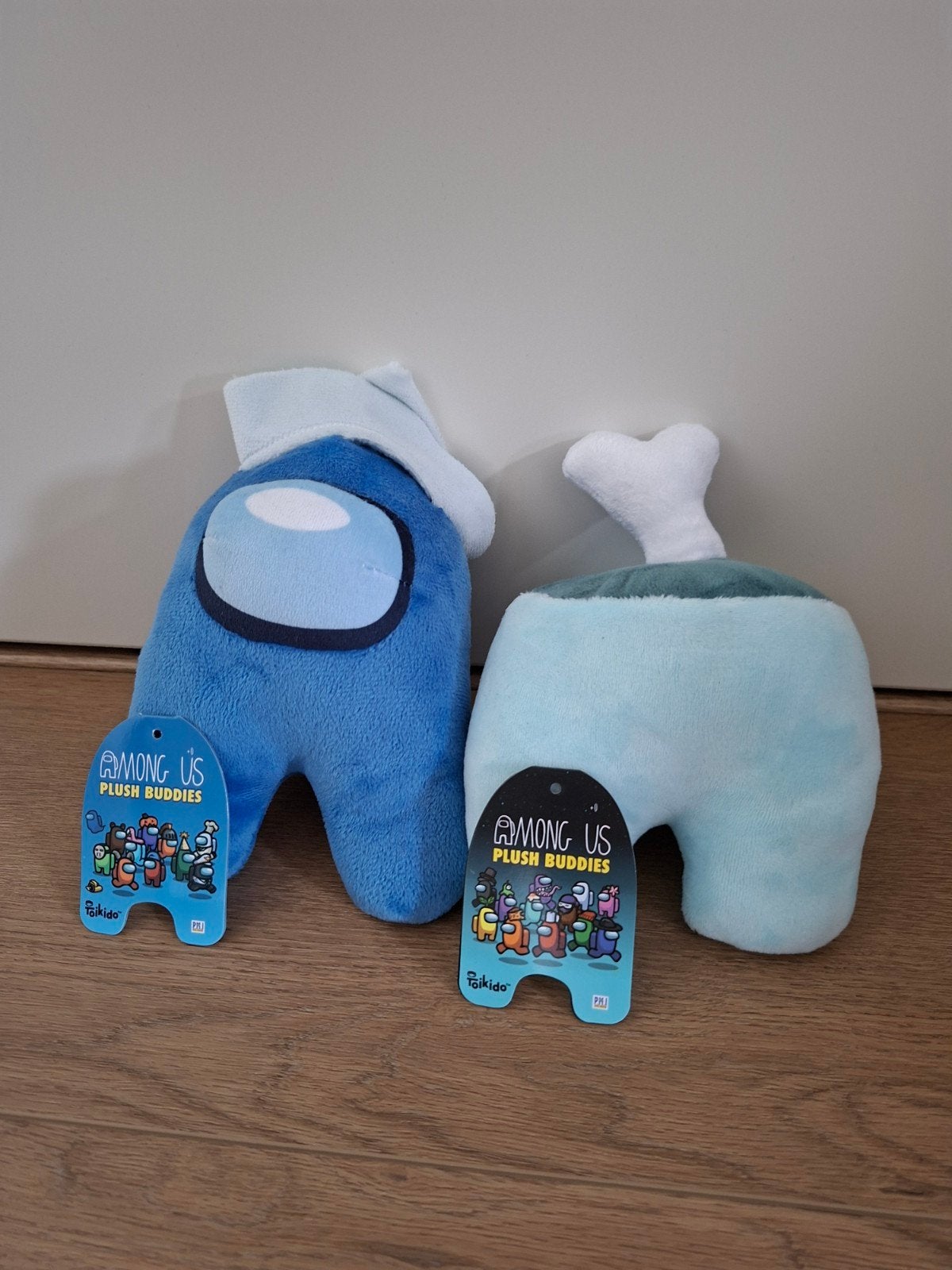 2 nieuwe knuffels Among Us, Overige merken, Overige karakters, Overige typen, Blauw