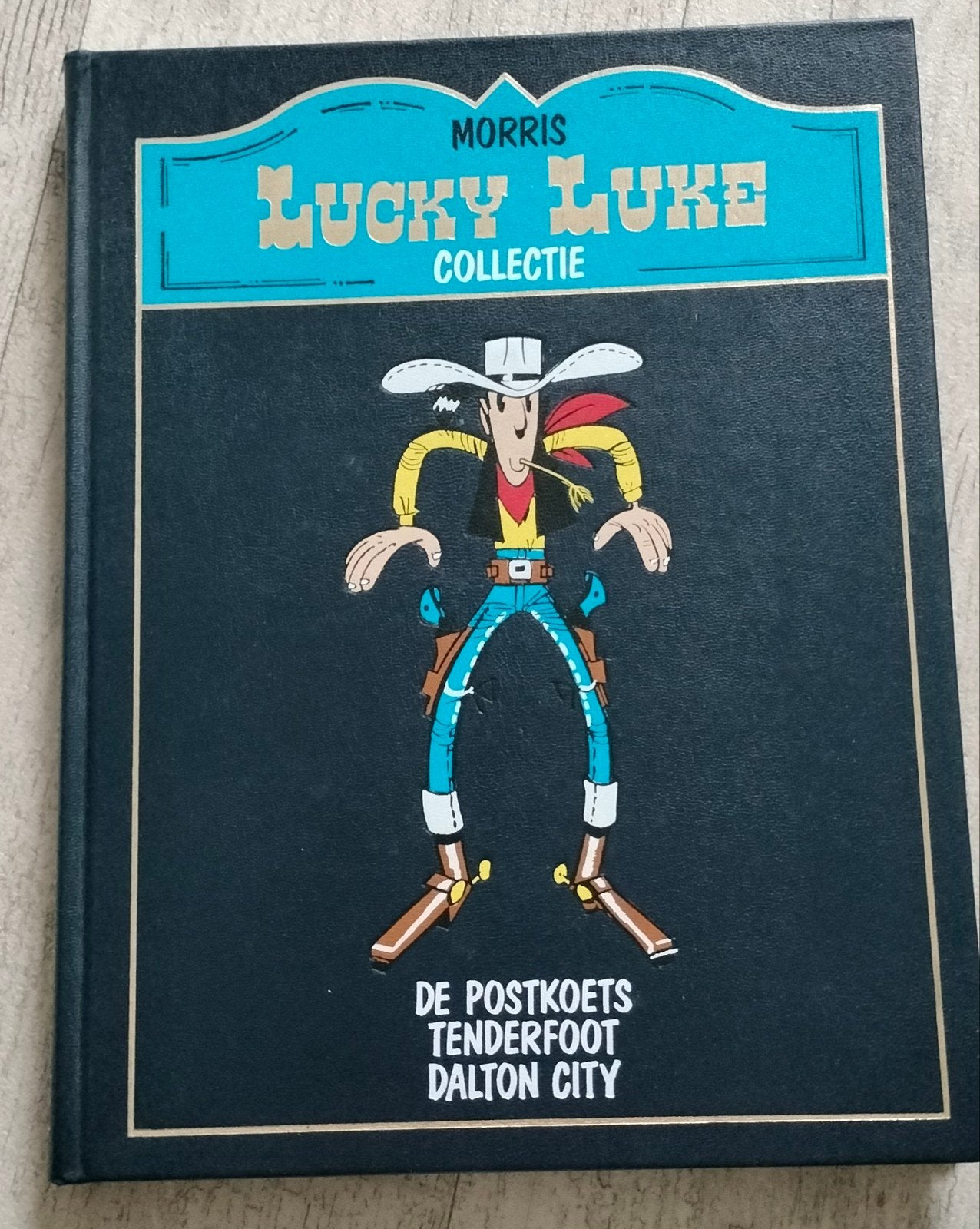 Lucky Luke Collectie: De Postkoets, Tenderfoot, Dalton City, Eén stripboek, Ophalen of Verzenden, Zo goed als nieuw, Morris