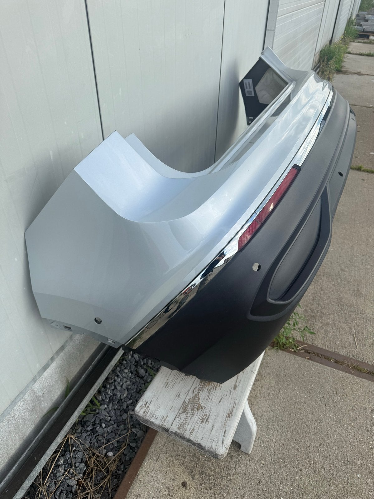 VW Tiguan Achterbumper Zonder PDC - Lichte Gebruikerssporen, Ophalen, Gebruikt, Volkswagen, Achter