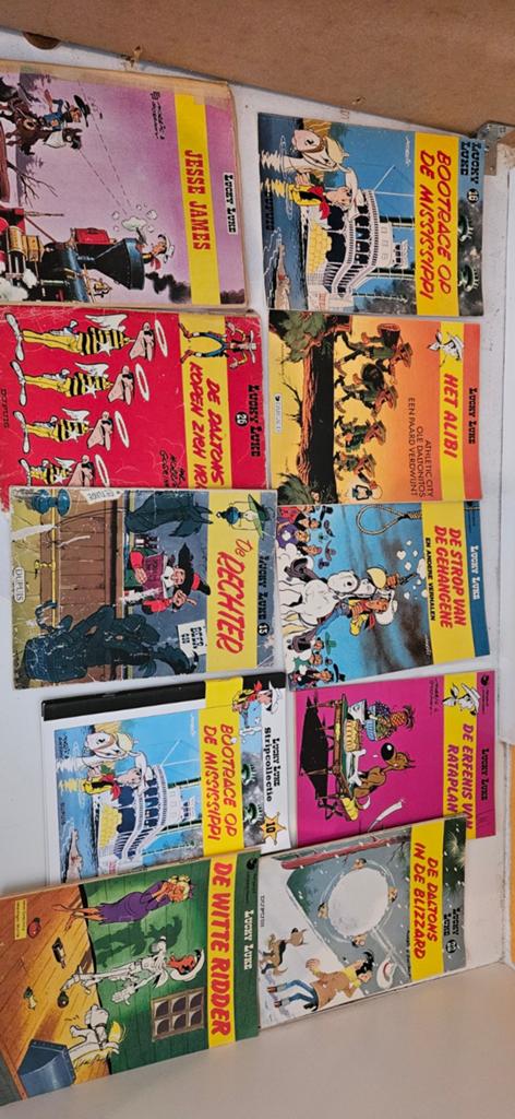 Lucky luke, Boeken, Stripboeken, Eén stripboek, Ophalen, Gelezen