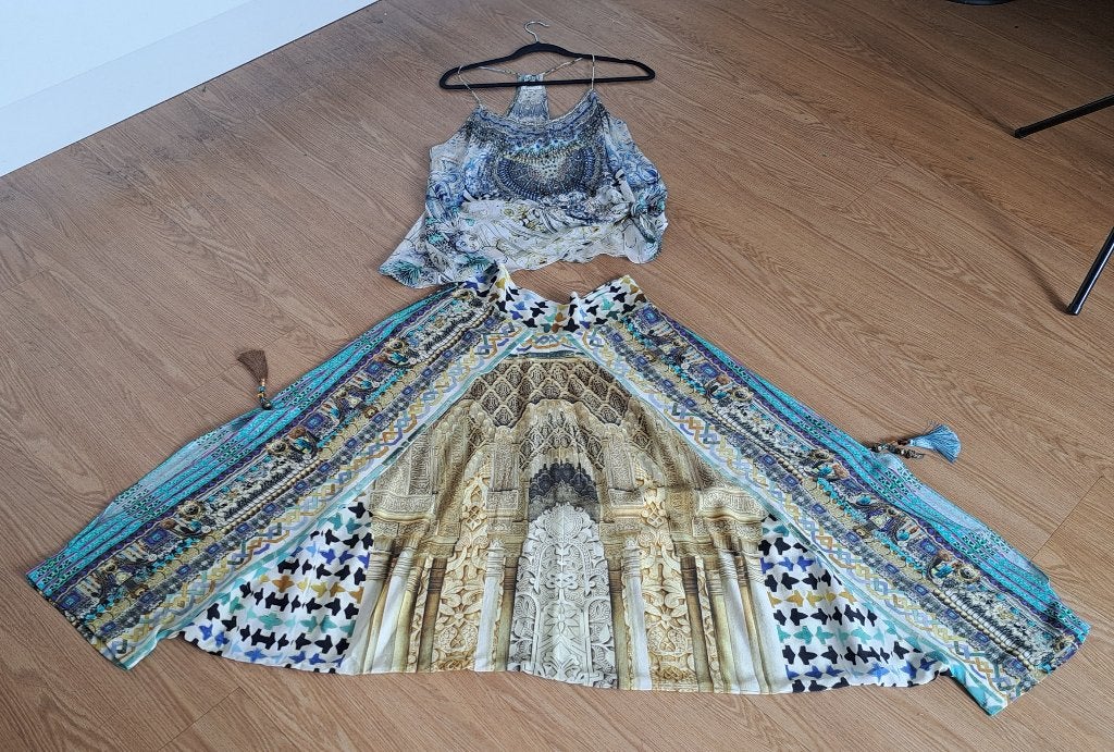Camilla harembroek plus top (2 delig), Kleding | Dames, Broeken en Pantalons, Maat 38/40 (M), Camilla, Meerkleurig, Ophalen of Verzenden