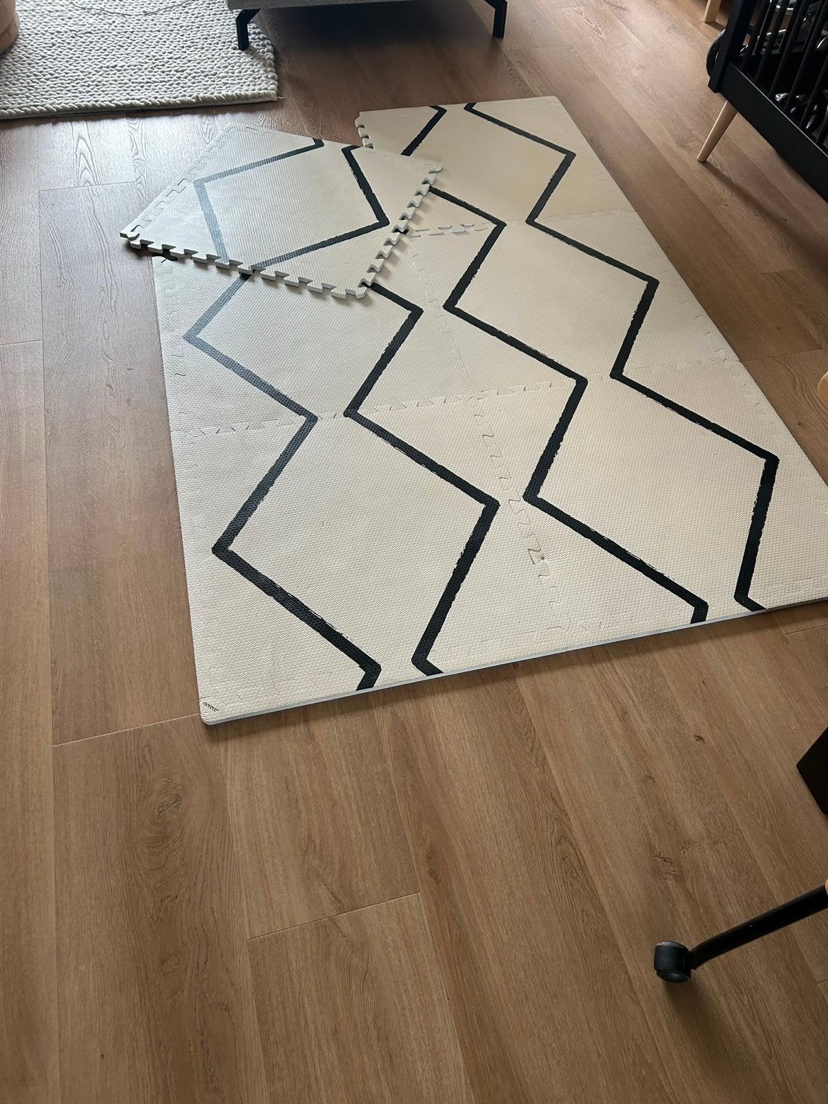 Speelmat met zigzagpatroon, Kinderen en Baby's, Speelgoed | Speelkleden, Ophalen, Gebruikt