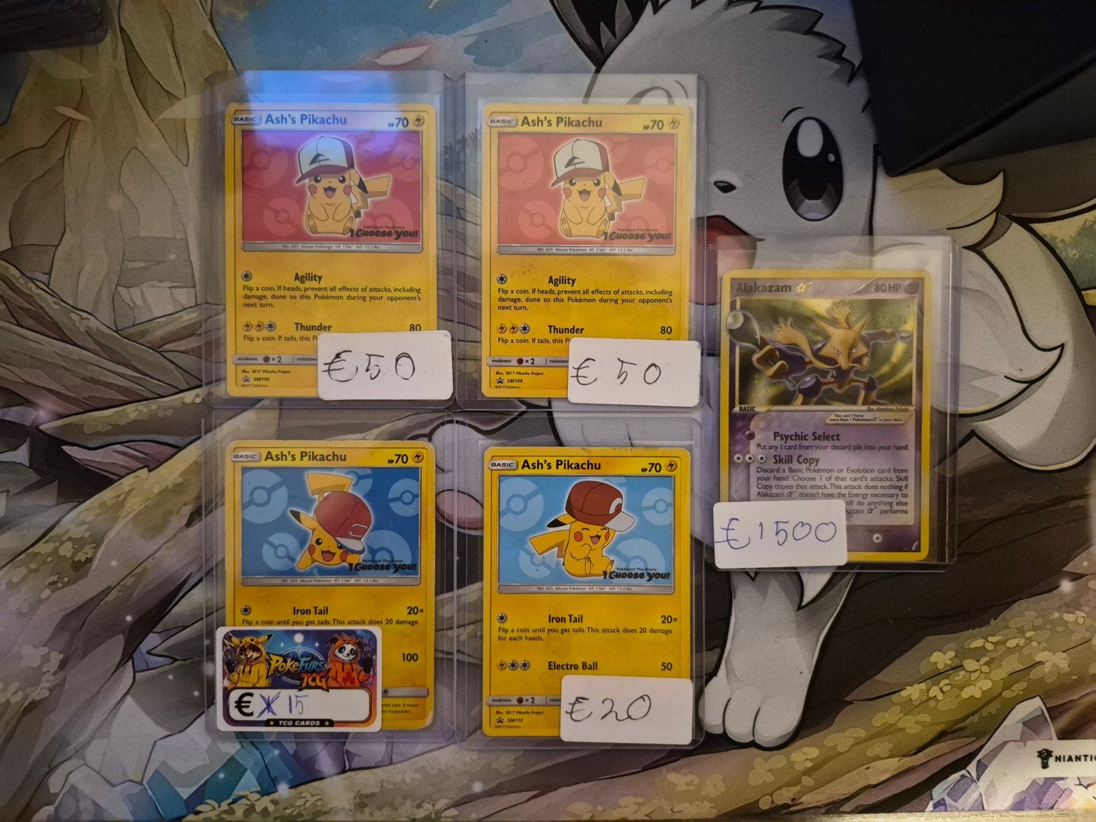 pokemon kaarten te koop/ruil, Ophalen, Meerdere kaarten