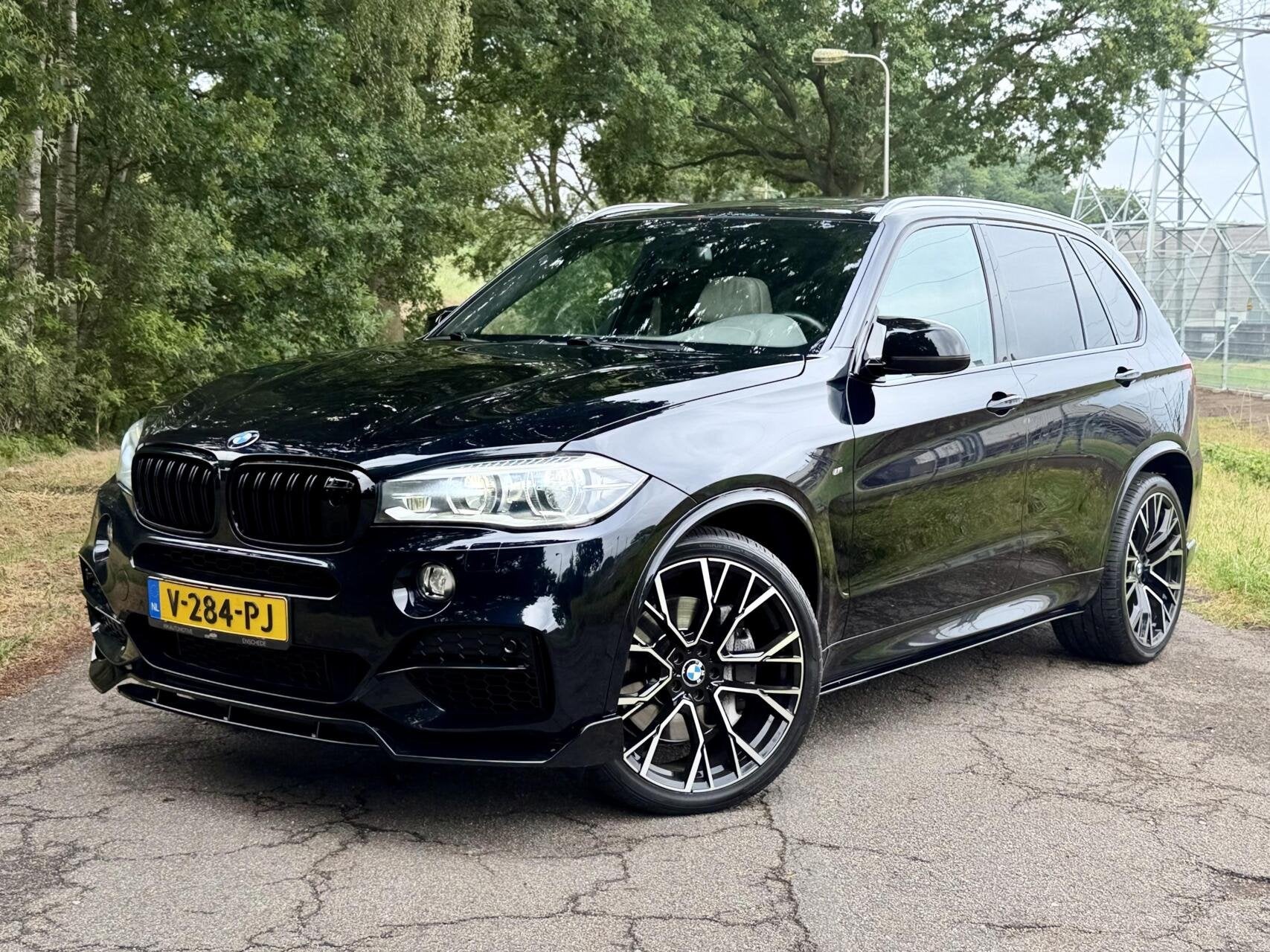 BMW F15 X5 M50D Keyless Cam HUD Grijs Kenteken 22” ☑️, Auto's, BMW, Automaat, 15 km/l, 2993 cc, 7 stoelen