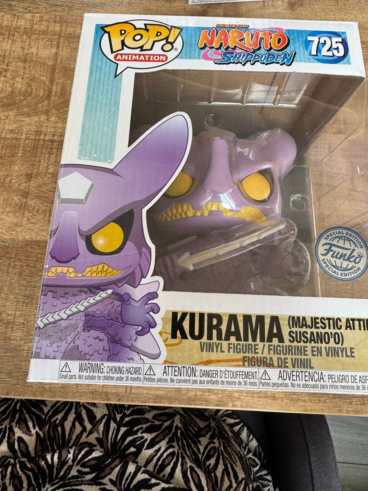 Funko Pop! Naruto Shippuden Kurama (Majestic Attire) #725, Ophalen of Verzenden, Nieuw
