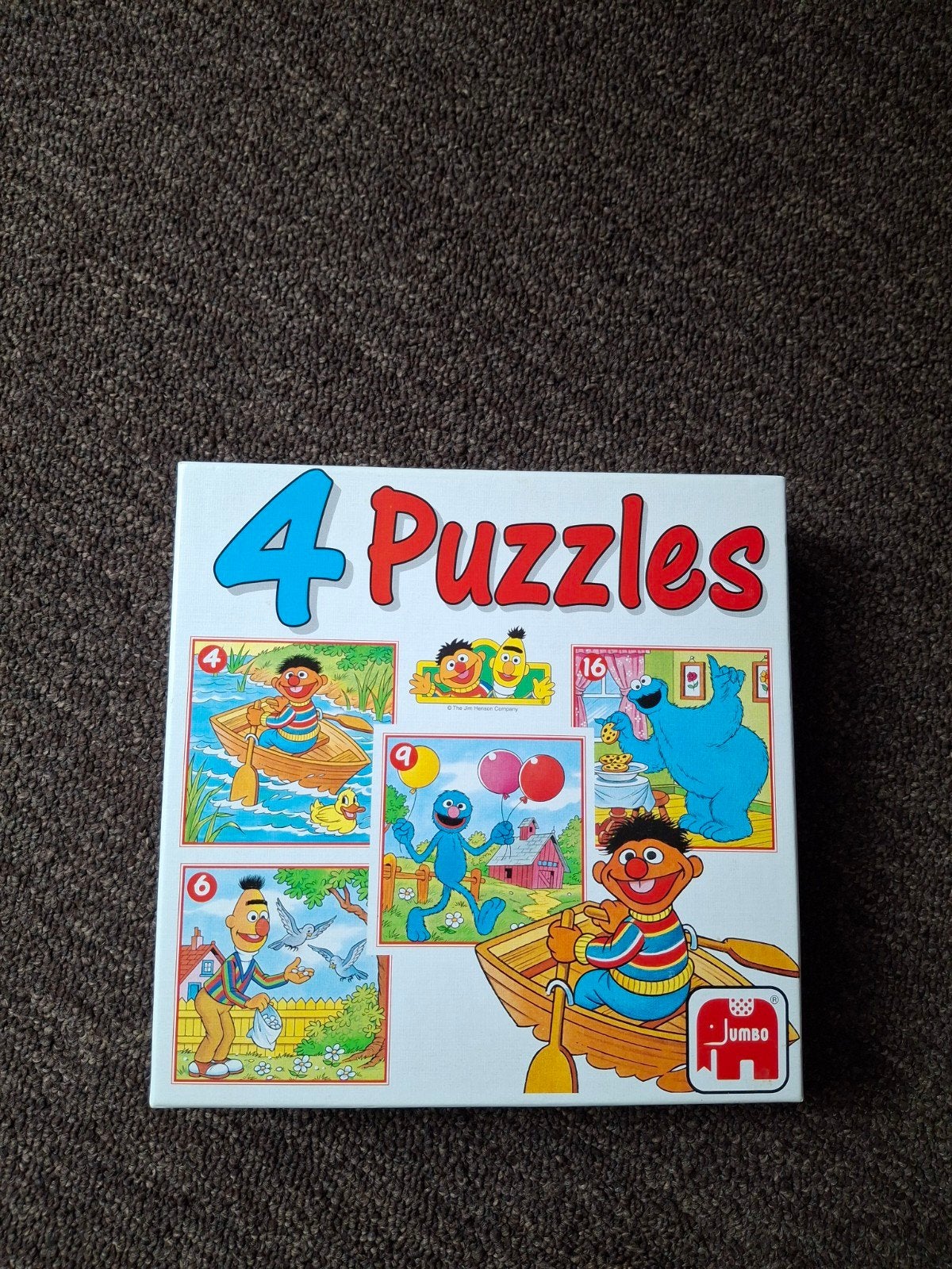 sesamstraat puzzel, Ophalen of Verzenden, Zo goed als nieuw