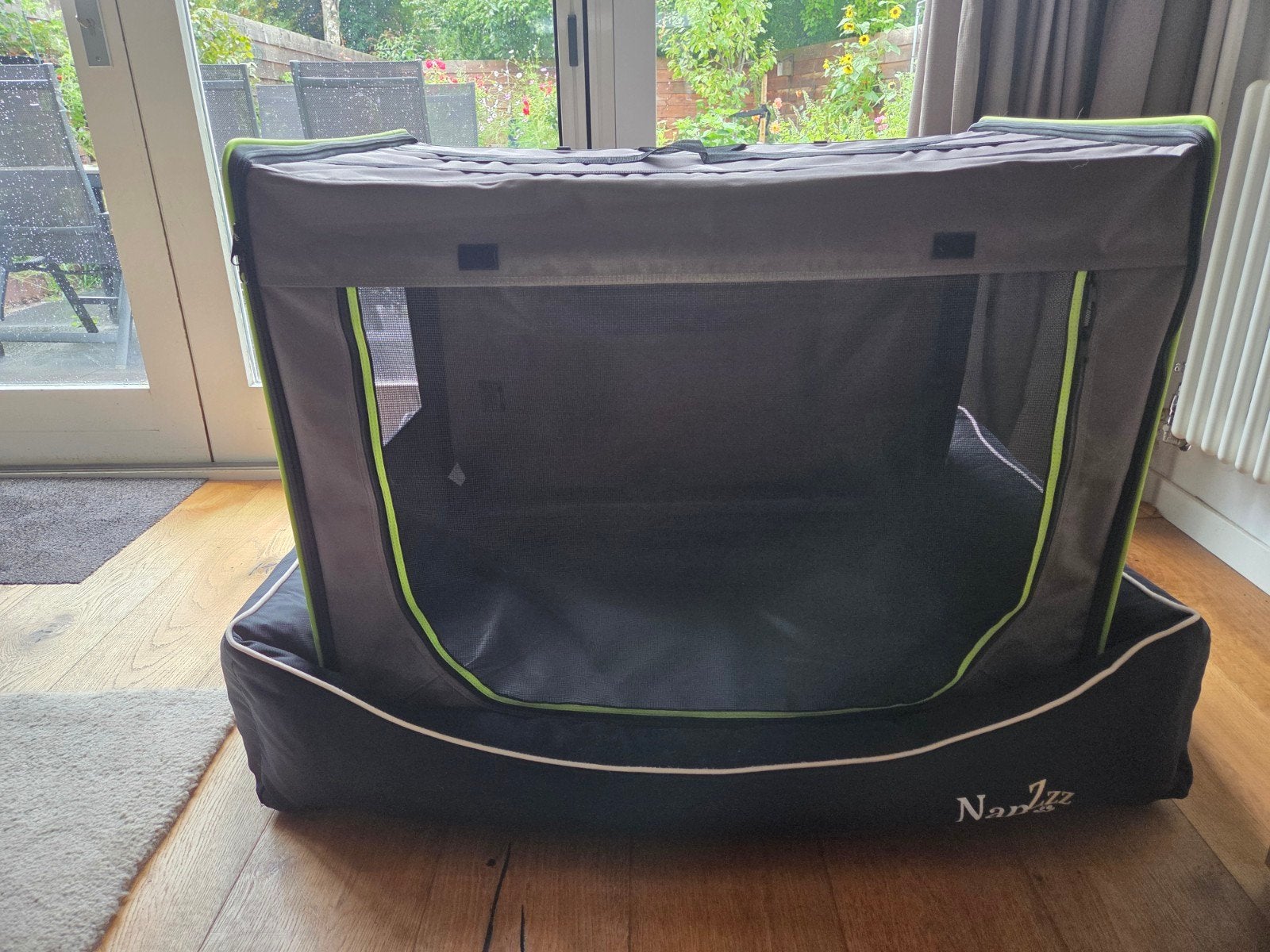 reisbench, transportbox grote hond, Ophalen, Gebruikt