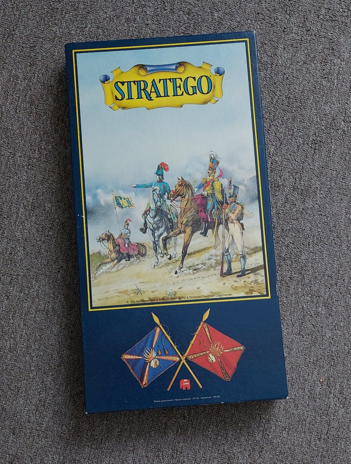 Stratego bordspel - Klassiek strategisch spel, Een of twee spelers, Ophalen, Gebruikt, Jumbo
