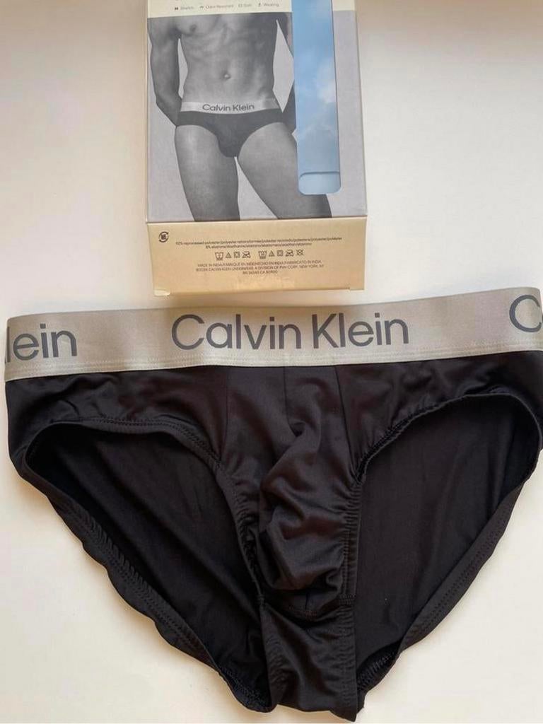 Calvin Klein Brushed Microfiber Slip, Kleding | Heren, Ondergoed, Verzenden, Zwart, Slip