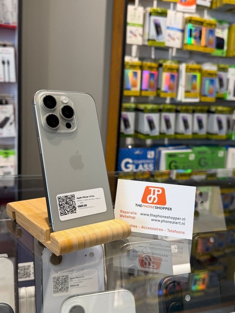 Apple iPhone 15 Pro | 256GB | 2 Jaar Garantie, Telecommunicatie, Overige Telecommunicatie, Zo goed als nieuw, Ophalen of Verzenden