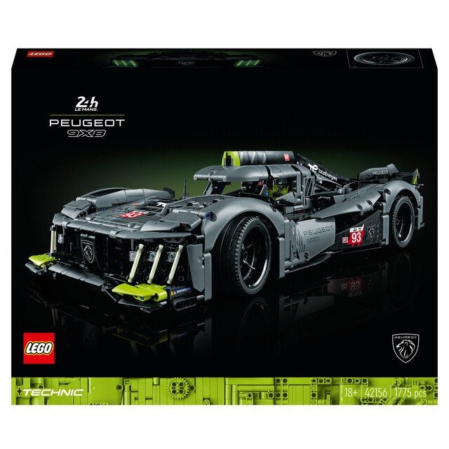 LEGO Technic Peugeot 9X8 24H Le Mans Hybrid Hypercar, Ophalen of Verzenden, Nieuw, Overige merken