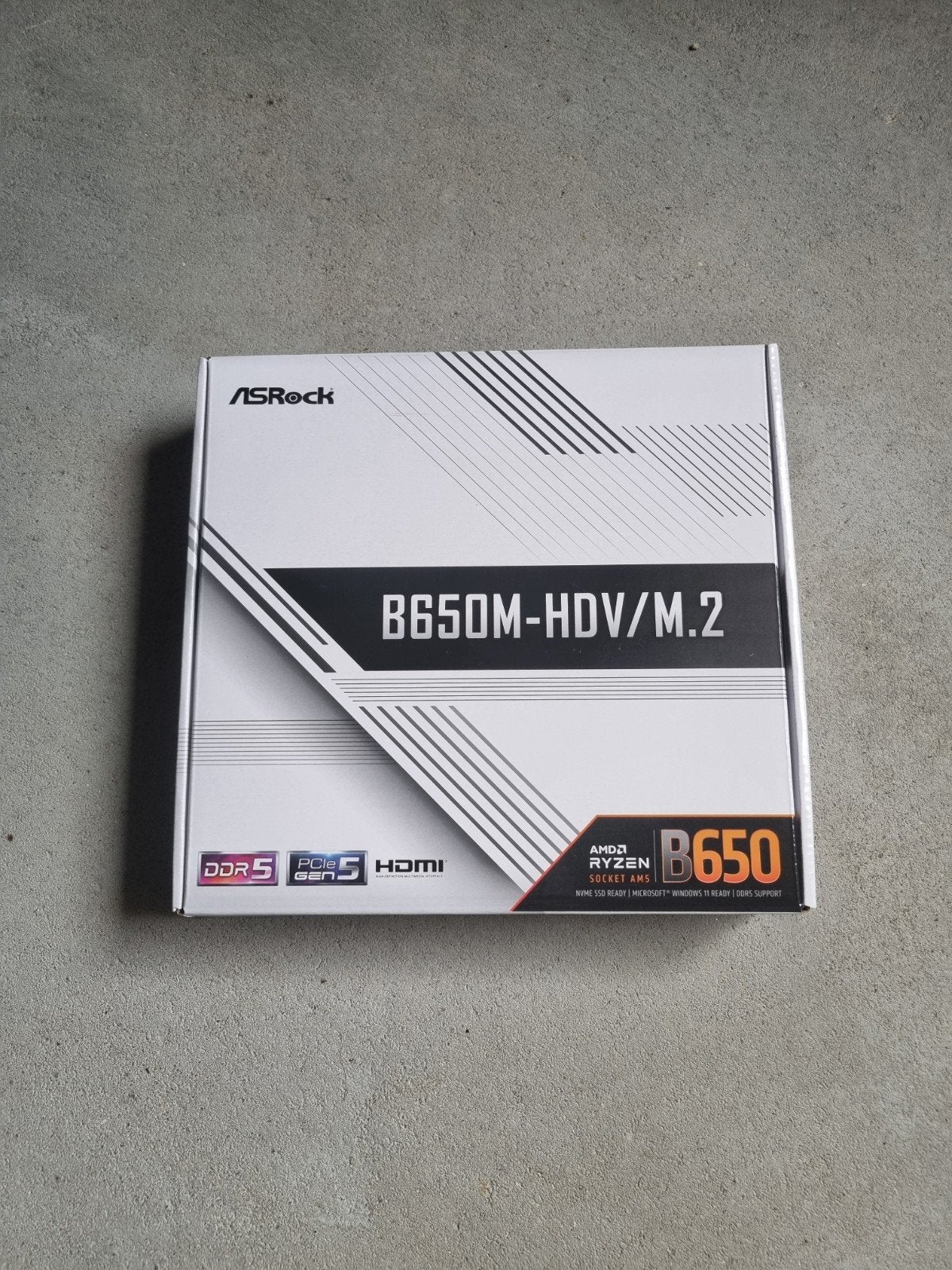 ASRock B650M-HDV/M.2 Moederbord - Nieuw in doos, Computers en Software, Ophalen, Micro ATX, Nieuw, DDR5