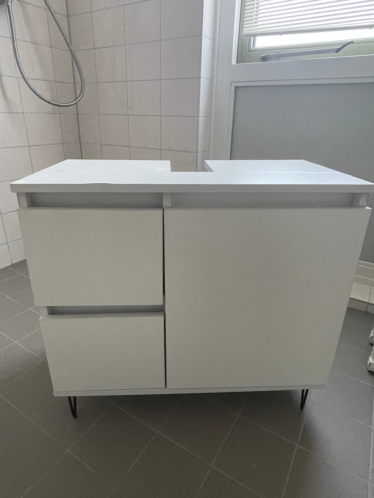 Badkamermeubel / wastafelkast, Huis en Inrichting, Ophalen, Gebruikt, 50 tot 100 cm, Minder dan 100 cm