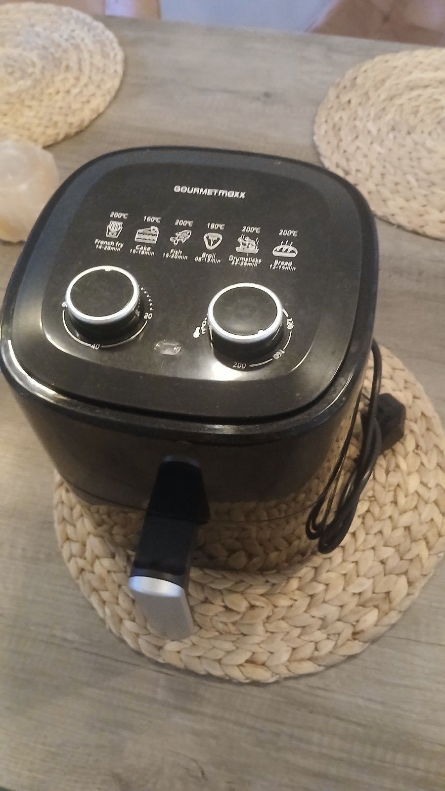 gourmetmaxx airfryer ly 603m, Ophalen of Verzenden, Zo goed als nieuw, Airfryer