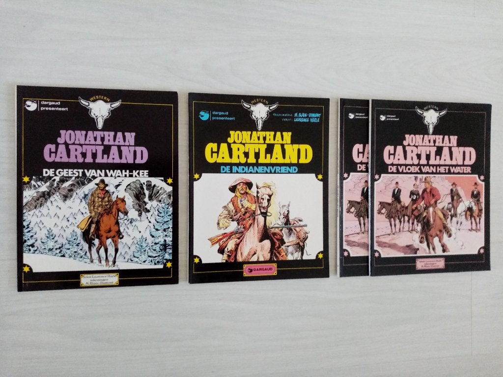 3 x Jonathan Cartland, Boeken, Meerdere stripboeken, Ophalen of Verzenden, Gelezen, Laurence Harlé