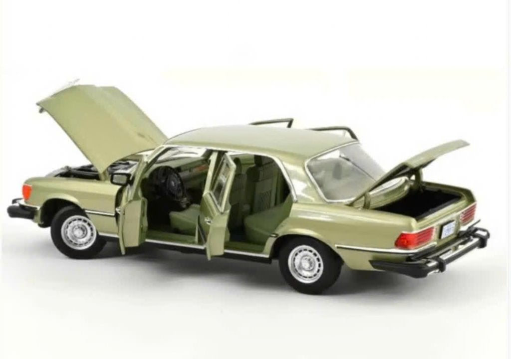 Mercedes Benz 450 SEL '79 US J.R. Ewing 1/18 NOREV R. 183975, Hobby en Vrije tijd, Verzenden, Nieuw, Auto, Norev
