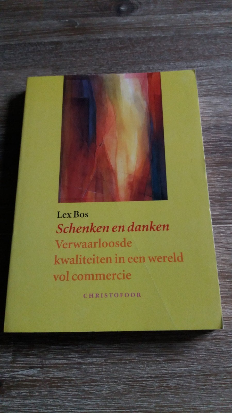 Lex Bos  Schenken en danken   165 blz, Ophalen of Verzenden, Zo goed als nieuw