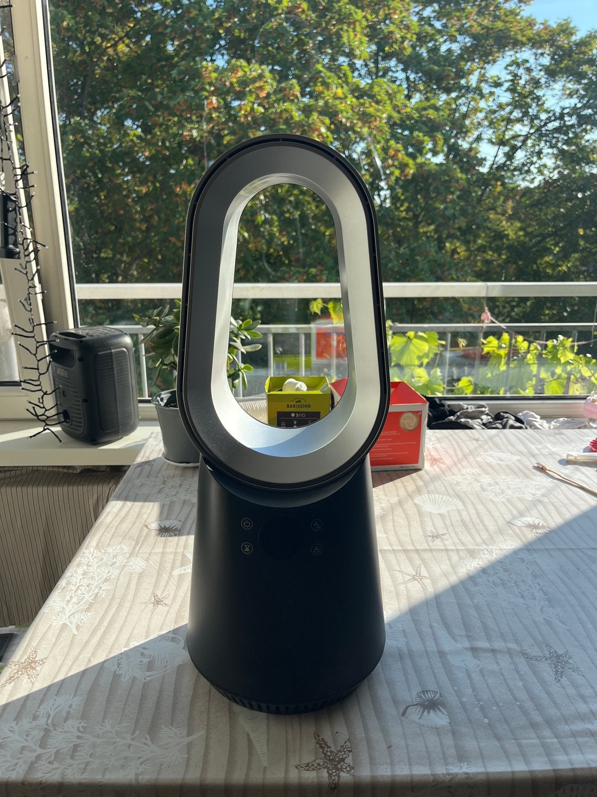 Tronic Desk Fan - Stijlvolle en Efficiënte Tafelventilator, Ophalen, Ventilator met afstandsbediening, Zo goed als nieuw, Tafelventilator