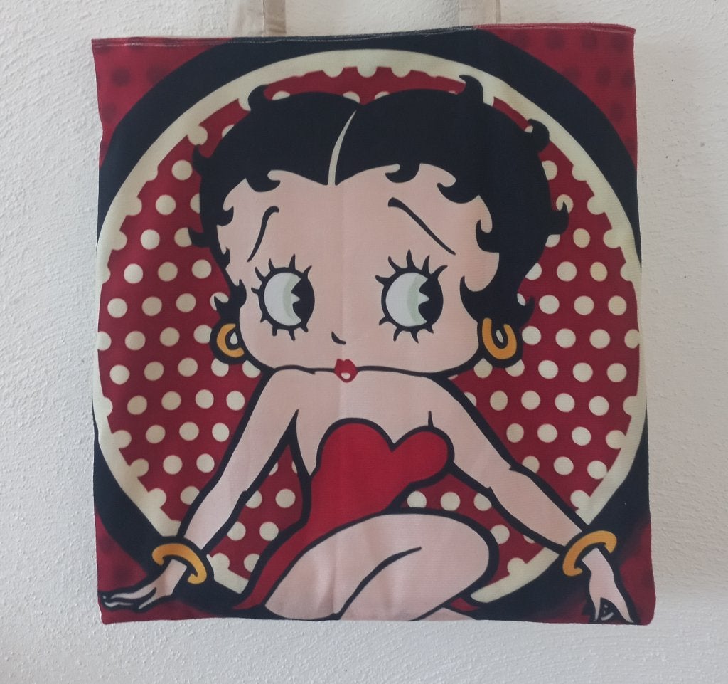 Sbopper Betty Boop, Ophalen of Verzenden, Nieuw, Beige, Shopper