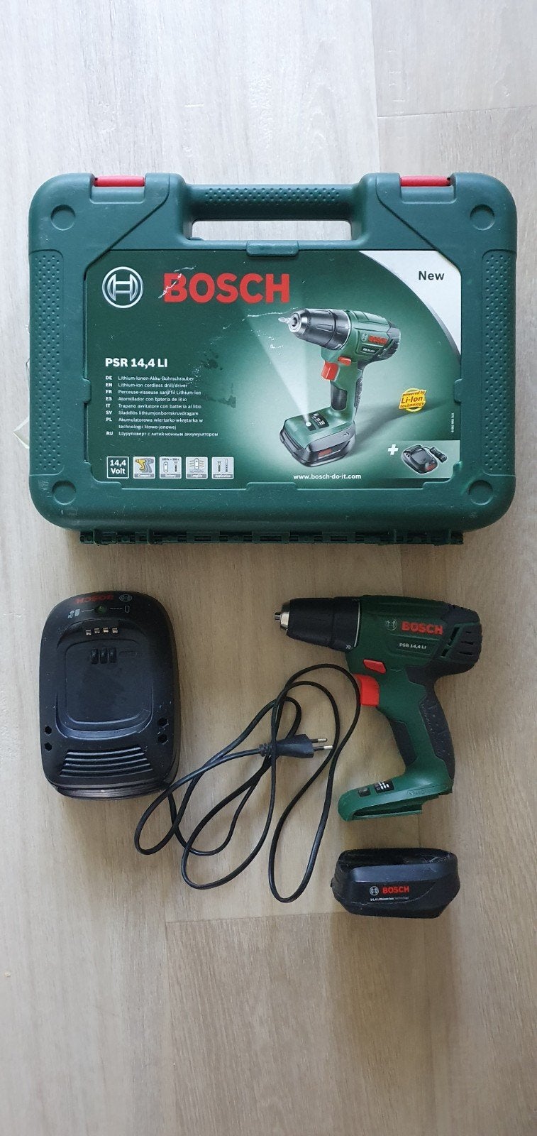 Bosch PSR 14,4 motor defect, Doe-het-zelf en Verbouw, Ophalen of Verzenden, Gebruikt, Boor- en Schroefmachine, Variabele snelheid