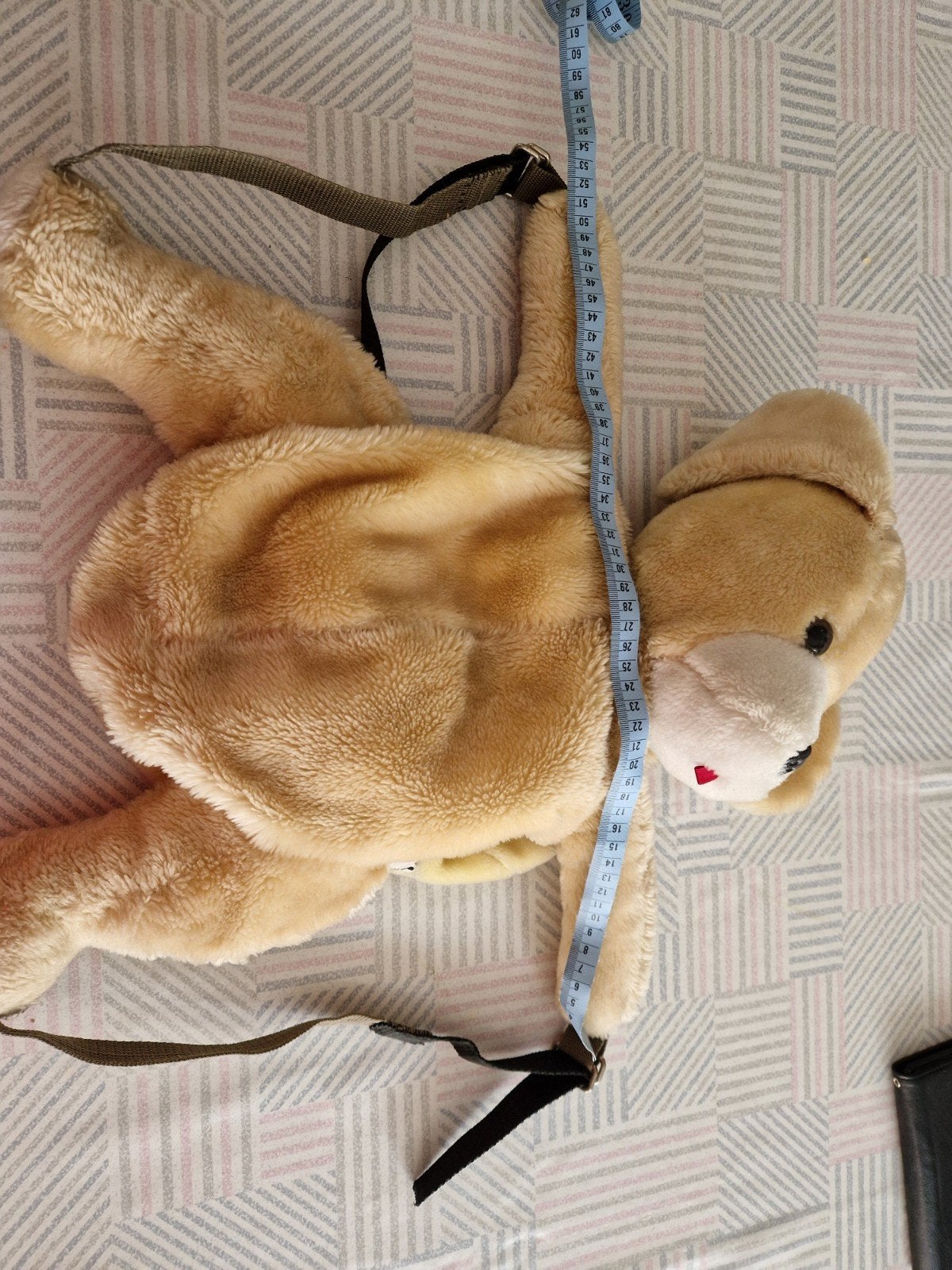 Pluche Hond Rugzak - Ideaal voor Basisschoolkinderen, Gebruikt, Middelgroot (20 tot 80 cm), Rugzakfunctie, Hond