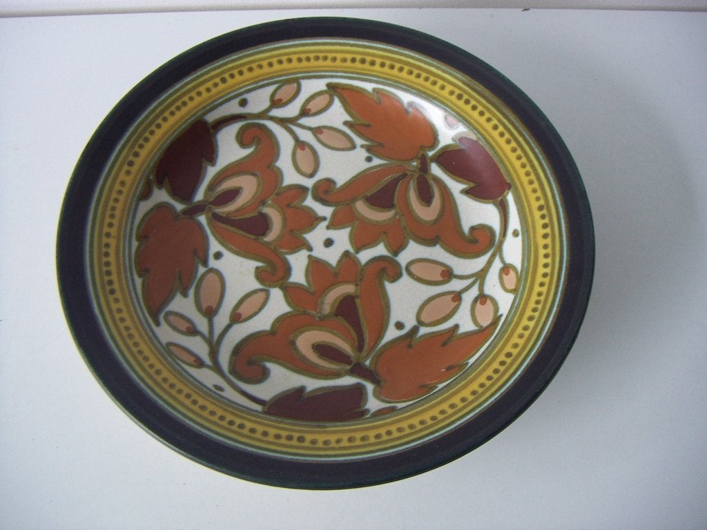 Zuid Holland Gouda plateel keramiek schaal / bord jr.1925., Antiek en Kunst, Ophalen of Verzenden