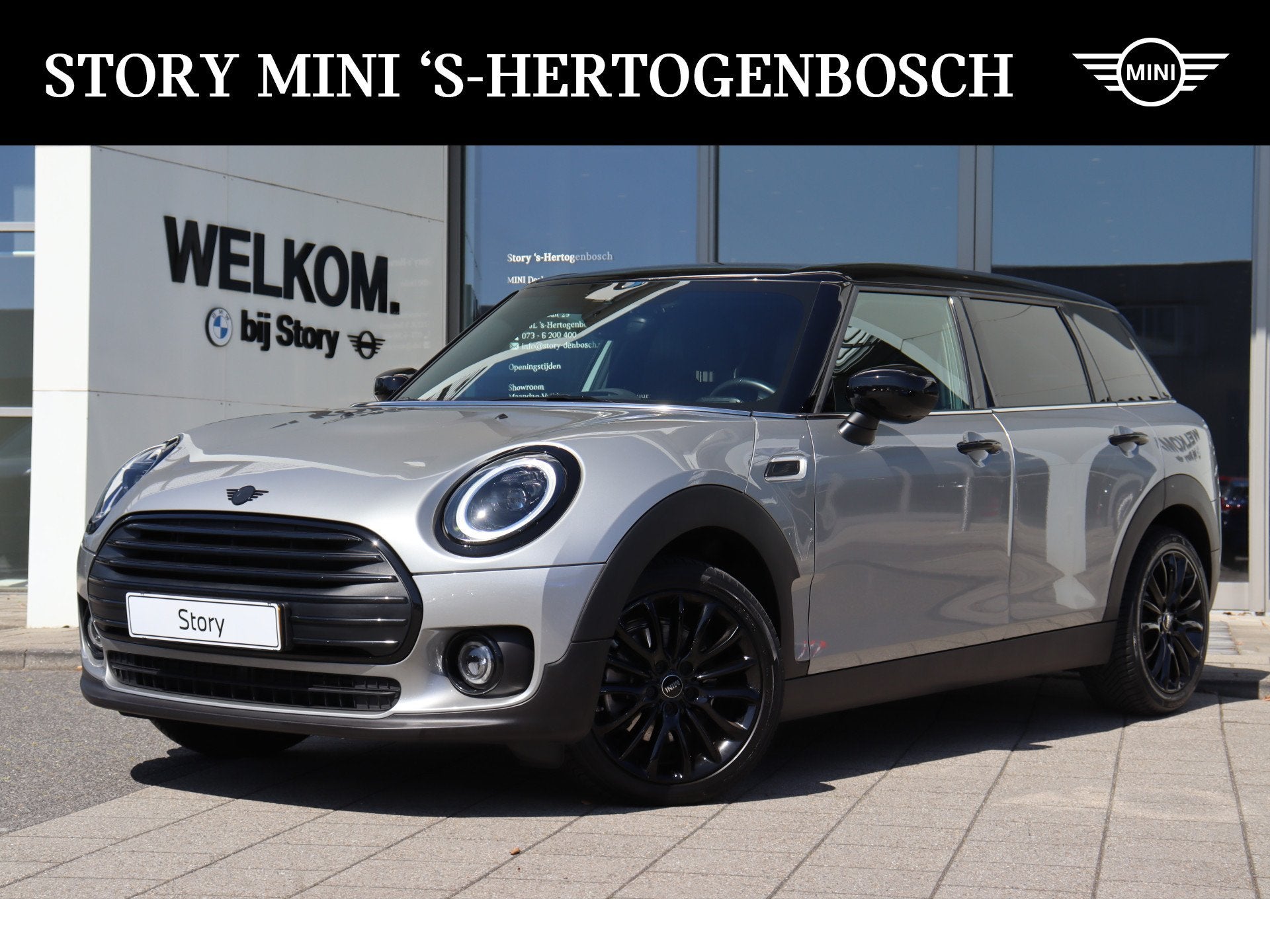 MINI Clubman Cooper Classic Automaat / Comfortstoelen / Comf, 12 maanden, Gebruikt, Origineel Nederlands, Zilver of Grijs