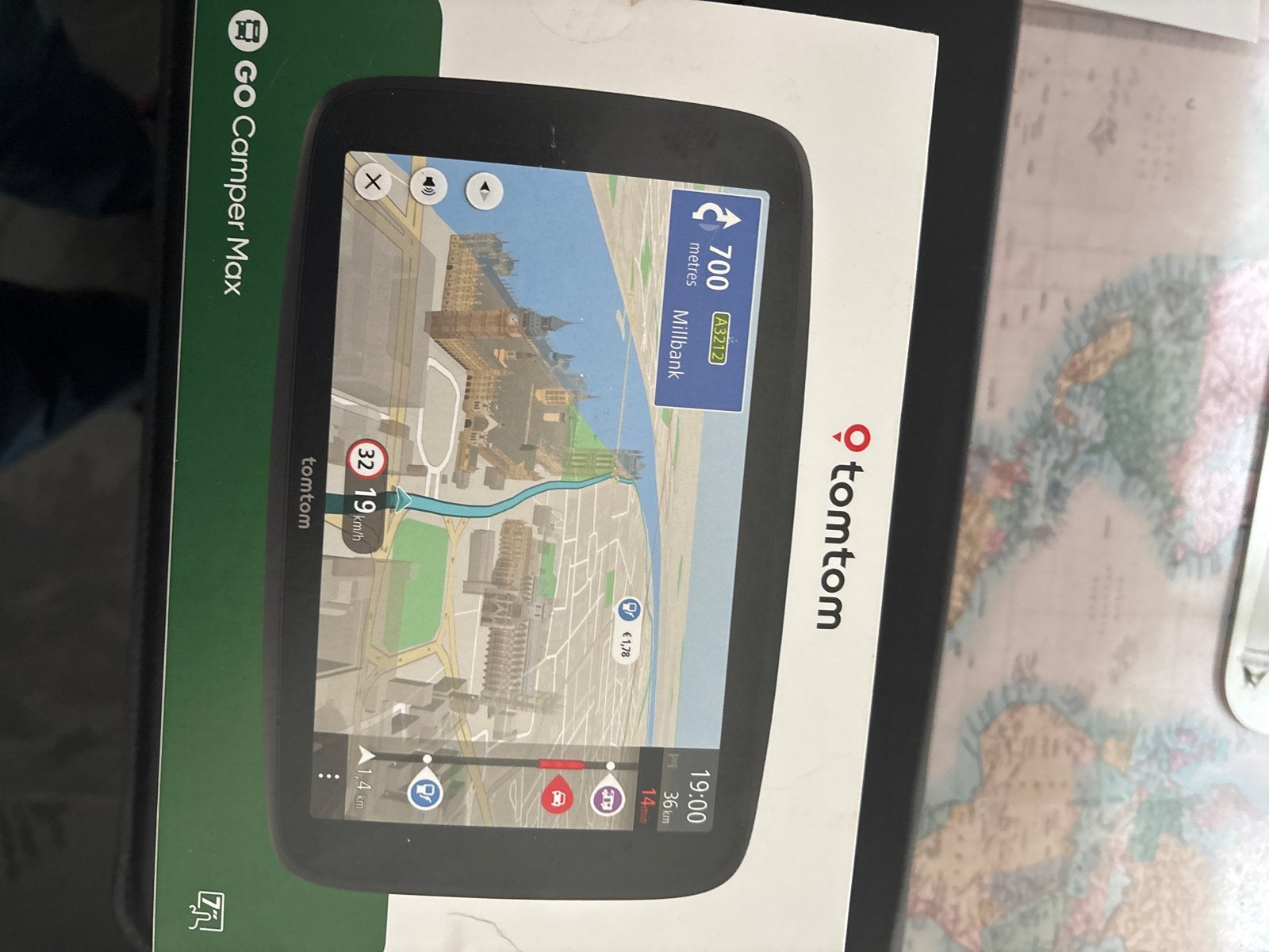 TomTom GO Camper Max Navigatiesysteem, Ophalen of Verzenden, Zo goed als nieuw
