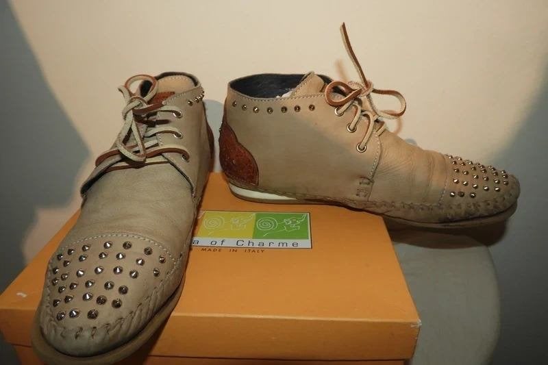 Karma Of Charme enkel hoge veter schoenen studs 41, Karma Of Charme, Overige kleuren, Verzenden, Lage of Enkellaarzen